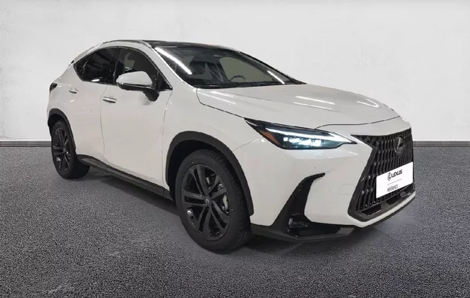 LEXUS NX 350h 2WD Hybride Luxe Plus extérieur trois quart avant droit 96746