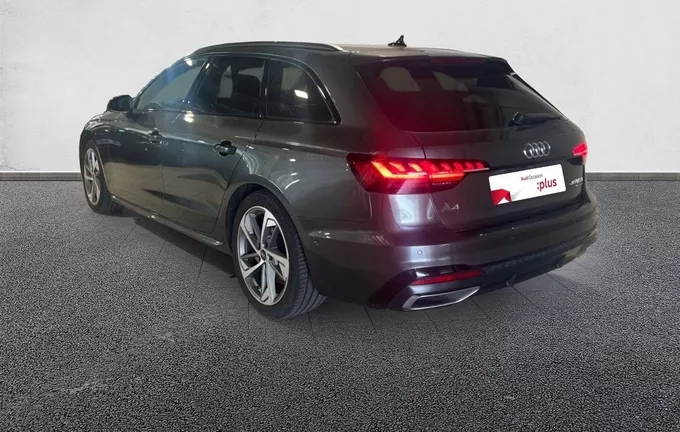 AUDI A4 Avant 40 TFSI 204 S tronic 7 Quattro Competition extérieur trois quart arrière gauche 2130990