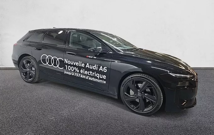 AUDI A6 E-TRON Avant Performance S line extérieur trois quart avant droit 15216