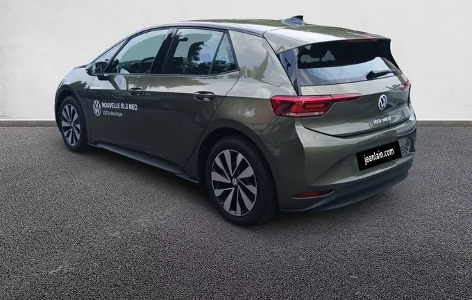 VOLKSWAGEN ID.3 Neo 50 kWh Life extérieur trois quart arrière gauche 9516