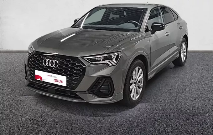 AUDI Q3 Sportback 35 TFSI 150 ch S tronic 7 S line extérieur trois quart avant gauche 2129384