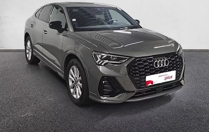 AUDI Q3 Sportback 35 TFSI 150 ch S tronic 7 S line extérieur trois quart avant droit 2129384