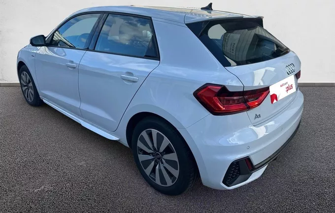 AUDI A1 Sportback 25 TFSI 95 ch S tronic 7 S Line extérieur trois quart arrière gauche 2123176