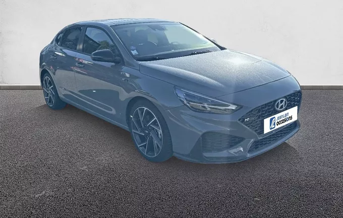 HYUNDAI I30 Fastback 1.5 T-GDi 160 DCT-7 Hybrid 48V N Line extérieur trois quart avant droit 13967