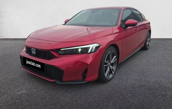 HONDA CIVIC e:HEV 2.0 i-MMD Advance extérieur trois quart avant gauche 6056467
