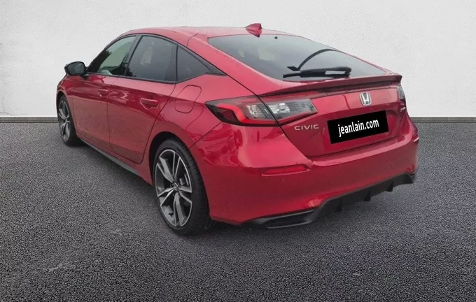 HONDA CIVIC e:HEV 2.0 i-MMD Advance extérieur trois quart arrière gauche 6056467