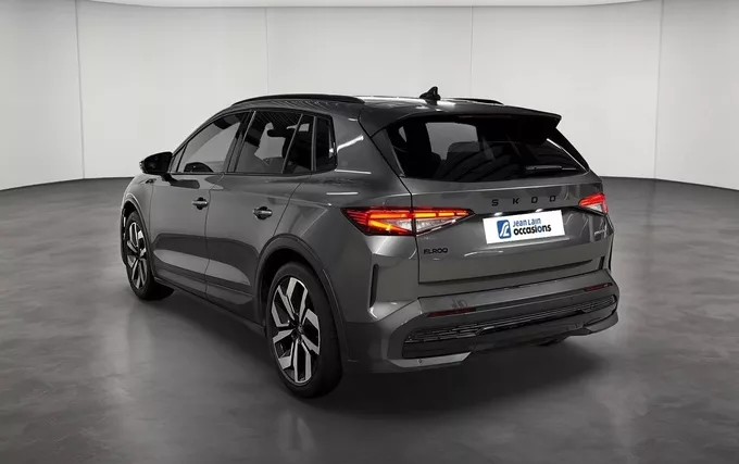 SKODA ELROQ 286 ch Batterie 85 Sportline extérieur trois quart arrière gauche 2131549