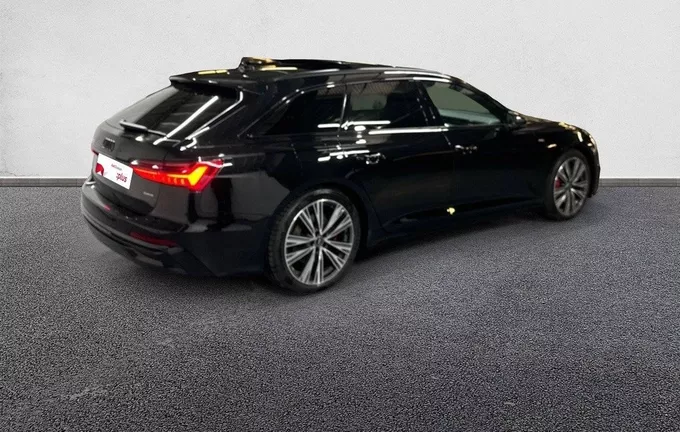 AUDI A6 Avant e-hybrid 367 ch S tronic 7 Quattro S line extérieur trois quart arrière droit 2122667