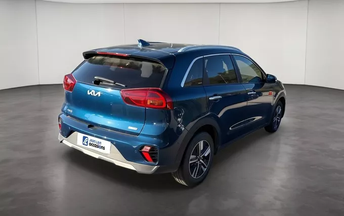 KIA NIRO 1.6 GDi Hybride Rechargeable 141 ch DCT6 Motion extérieur trois quart arrière droit 2132052