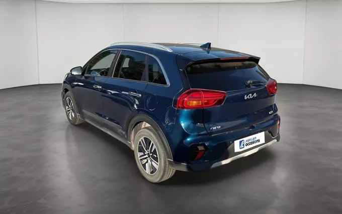 KIA NIRO 1.6 GDi Hybride Rechargeable 141 ch DCT6 Motion extérieur trois quart arrière gauche 2132052