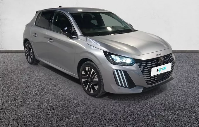 PEUGEOT 208 Hybrid 100 e-DCS6 Allure extérieur trois quart avant droit 943986