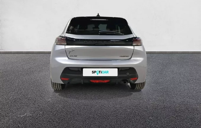 PEUGEOT 208 Hybrid 100 e-DCS6 Allure extérieur trois quart arrière droit 943986