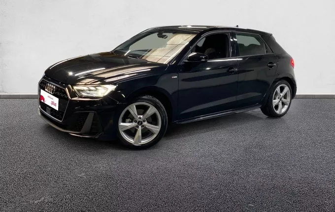 AUDI A1 Sportback 30 TFSI 116 ch S tronic 7 S Line extérieur trois quart avant gauche 2130378