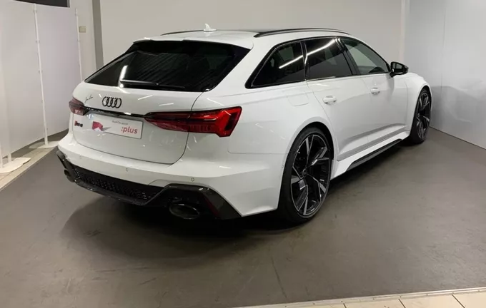 AUDI RS6 Avant V8 4.0 TFSI 600 Tiptronic 8 Quattro extérieur trois quart arrière gauche 2122835