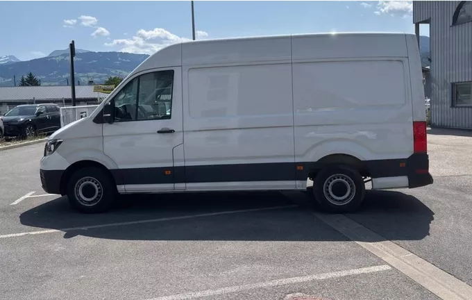 VOLKSWAGEN UTILITAIRES CRAFTER VAN 35 L3H3 2.0 TDI 140 CH BVA BUSINESS extérieur trois quart arrière gauche 106240