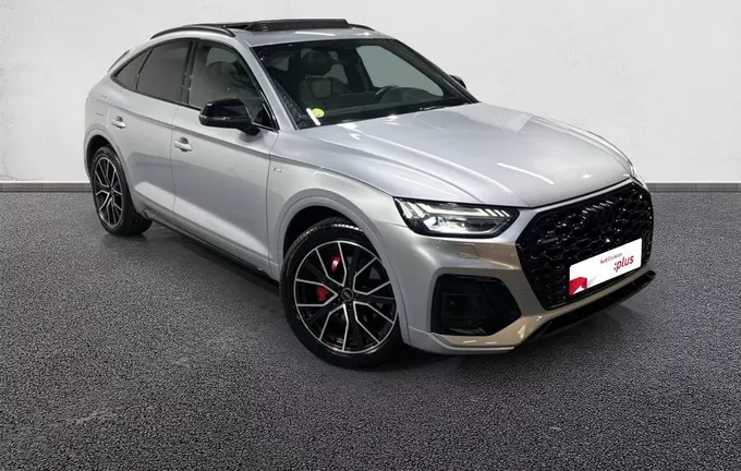 AUDI Q5 Sportback 40 TDI 204 S tronic 7 Quattro S line extérieur trois quart avant droit 2125177