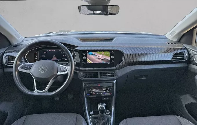 VOLKSWAGEN T-CROSS 1.0 TSI 110 Start/Stop BVM6 R-Line Tech extérieur trois quart avant droit 2125923
