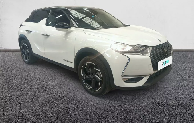 DS DS3 Crossback E-Tense Toits de Paris extérieur trois quart avant droit 945463