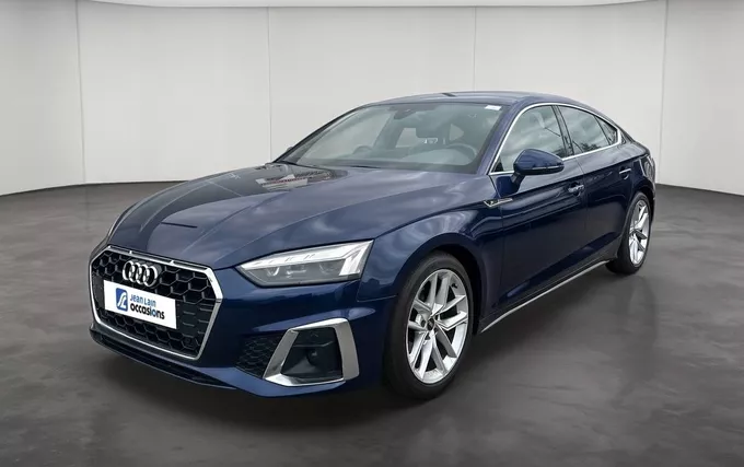 AUDI A5 Sportback 35 TFSI 150 S tronic 7 S Line extérieur trois quart avant gauche 2132413