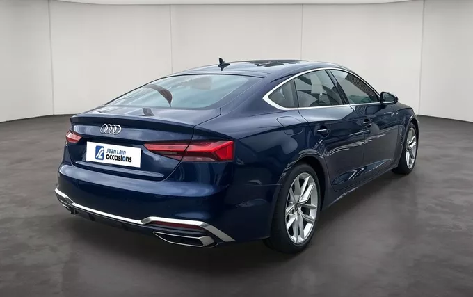 AUDI A5 Sportback 35 TFSI 150 S tronic 7 S Line extérieur trois quart arrière droit 2132413