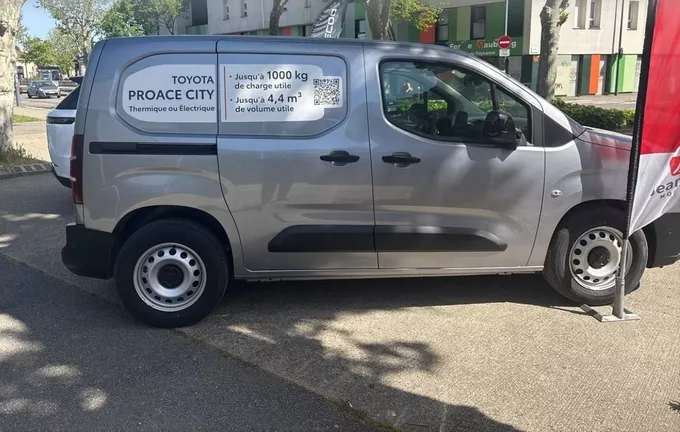 TOYOTA PROACE CITY ELECTRIQUE PROACE CITY ELECTRIC MEDIUM 50KWH START extérieur côté droit 844832