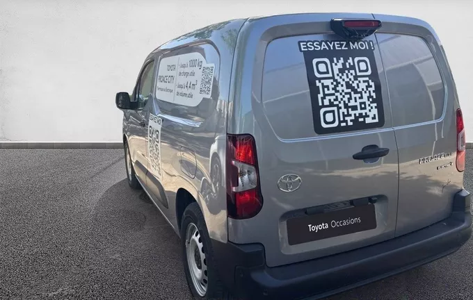 TOYOTA PROACE CITY ELECTRIQUE PROACE CITY ELECTRIC MEDIUM 50KWH START extérieur trois quart arrière gauche 844832