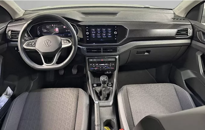 VOLKSWAGEN T-CROSS 1.0 TSI 110 Start/Stop BVM6 R-Line Tech extérieur trois quart avant droit 2130276