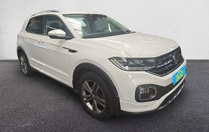 VOLKSWAGEN T-CROSS 1.0 TSI 115 Start/Stop DSG7 R-Line extérieur trois quart avant droit 213263