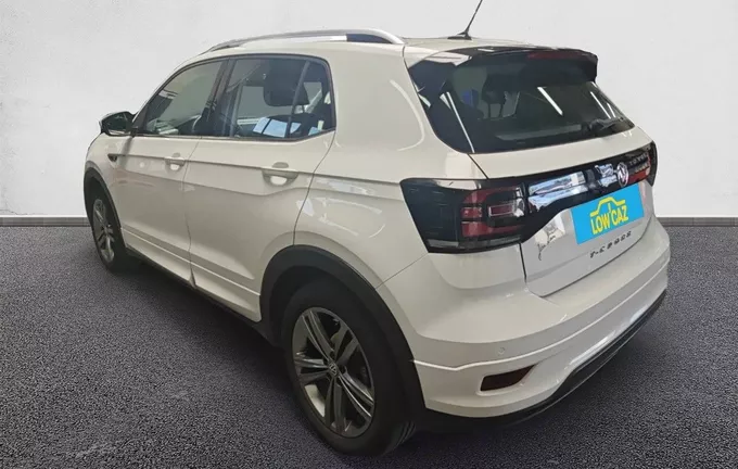 VOLKSWAGEN T-CROSS 1.0 TSI 115 Start/Stop DSG7 R-Line extérieur trois quart arrière gauche 213263