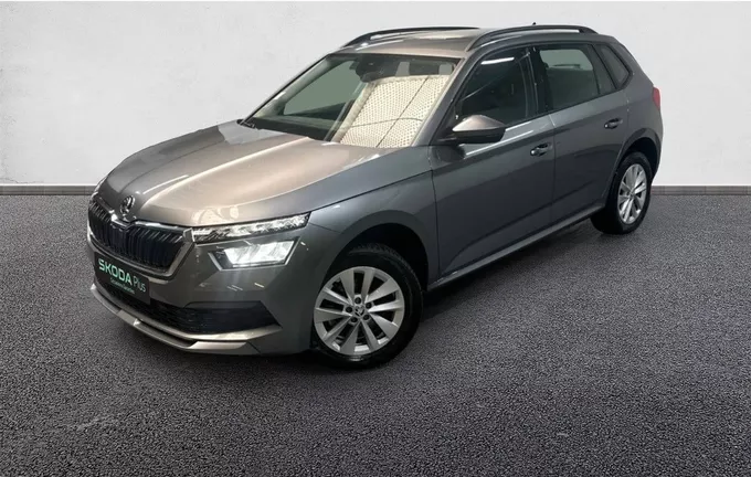 SKODA KAMIQ 1.0 TSI Evo 110 ch DSG7 Ambition extérieur trois quart avant gauche 2129808