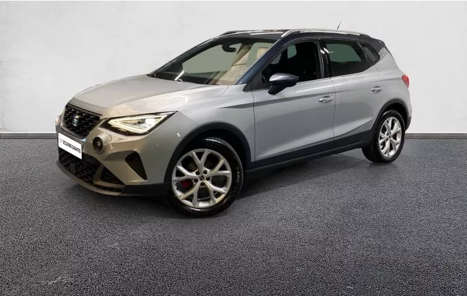 SEAT ARONA 1.5 TSI ACT 150 ch Start/Stop DSG7 FR extérieur trois quart avant gauche 2128217