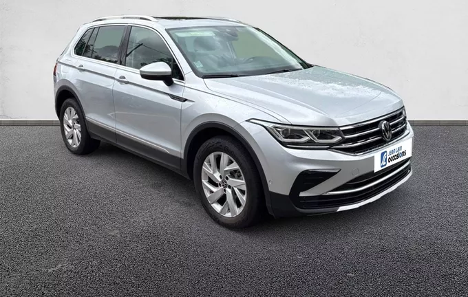 VOLKSWAGEN TIGUAN 1.4 eHybrid 245ch DSG6 Elegance extérieur trois quart avant droit 2128524