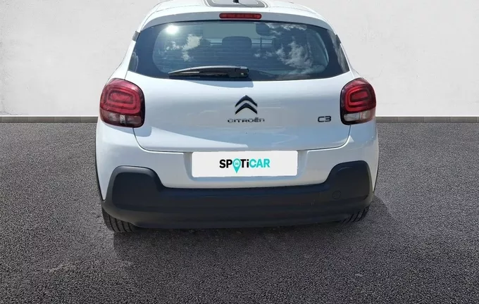 CITROEN C3 PureTech 83 S&S BVM5 C-Series extérieur trois quart arrière droit 945753