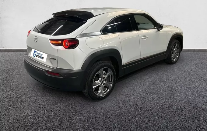 MAZDA MX-30 e-Skyactiv 145 ch Industrial Vintage extérieur trois quart arrière droit 2132479