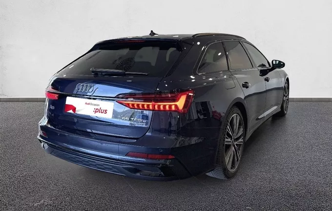 AUDI A6 Avant 55 TFSIe 367 ch S tronic 7 Quattro Competition extérieur trois quart arrière droit 2130989