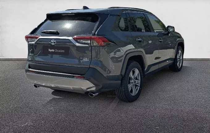 TOYOTA RAV4 Hybride Pro 222 ch AWD-i Dynamic Business + "Beyond Zero Academy" extérieur trois quart arrière droit 1103607