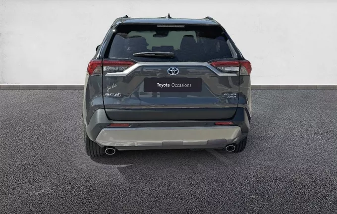 TOYOTA RAV4 Hybride Pro 222 ch AWD-i Dynamic Business + "Beyond Zero Academy" extérieur arrière 1103607