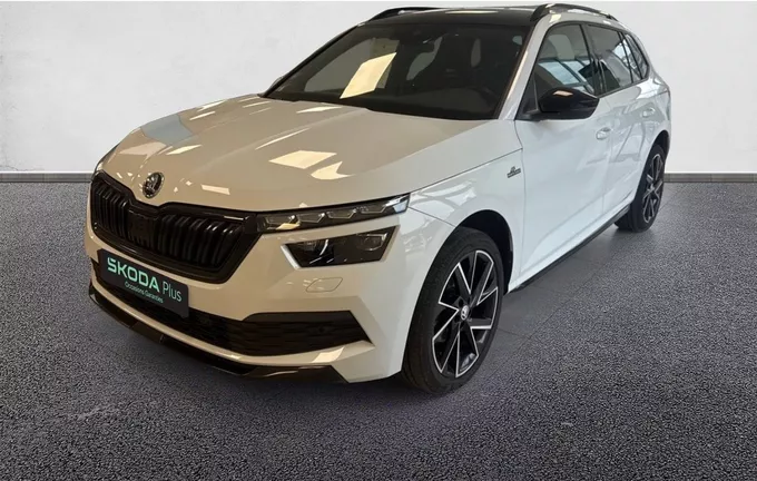 SKODA KAMIQ 1.5 TSI 150 ch DSG7 Monte-Carlo extérieur trois quart avant gauche 2130307