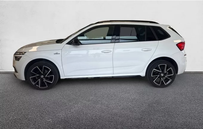 SKODA KAMIQ 1.5 TSI 150 ch DSG7 Monte-Carlo extérieur trois quart arrière gauche 2130307
