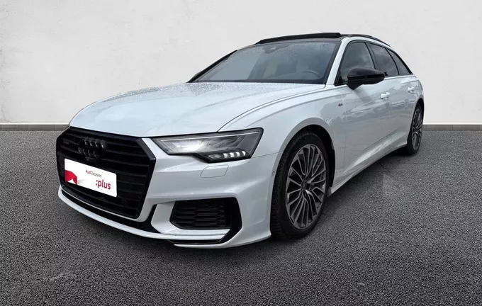 AUDI A6 Avant 55 TFSIe 367 ch S tronic 7 Quattro Competition extérieur trois quart avant gauche 2127423
