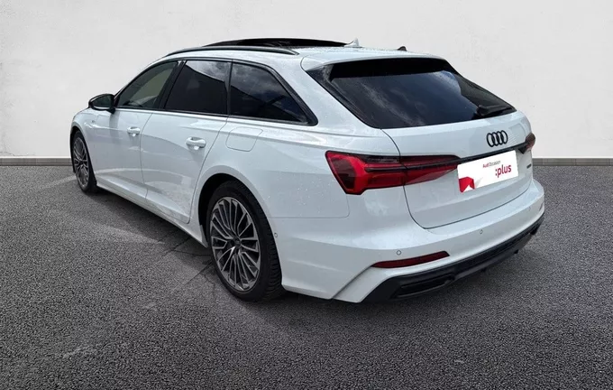 AUDI A6 Avant 55 TFSIe 367 ch S tronic 7 Quattro Competition extérieur trois quart arrière gauche 2127423