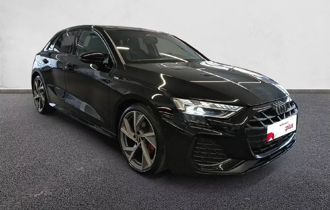 AUDI A3 Sportback TFSI Mild Hybrid 150 S tronic 7 S line extérieur trois quart avant droit 2127648