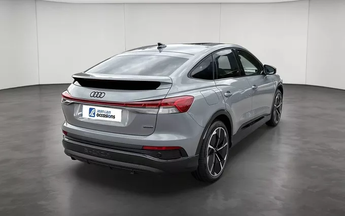 AUDI Q4 E-TRON Sportback 55 340 ch 82 kWh quattro S line extérieur trois quart arrière droit 2131984
