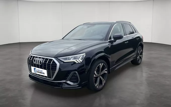 AUDI Q3 35 TFSI 150 ch S tronic 7 S line plus extérieur trois quart avant gauche 2132761