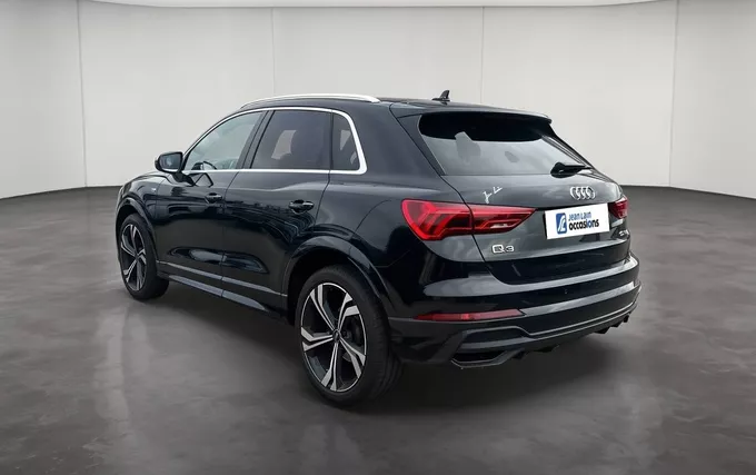 AUDI Q3 35 TFSI 150 ch S tronic 7 S line plus extérieur trois quart arrière gauche 2132761