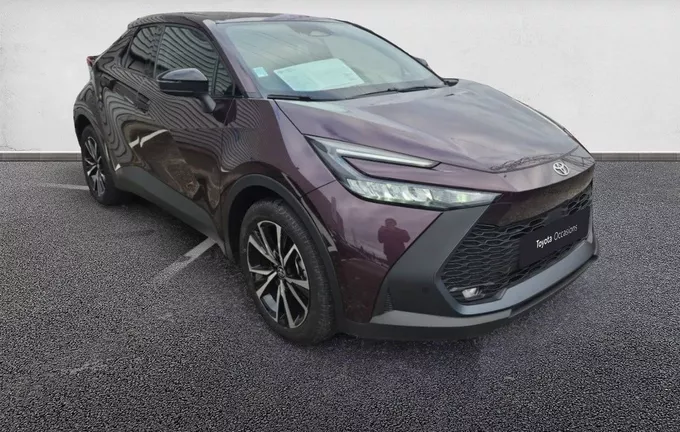 TOYOTA C-HR Hybride 200 Design extérieur trois quart avant droit 1102749
