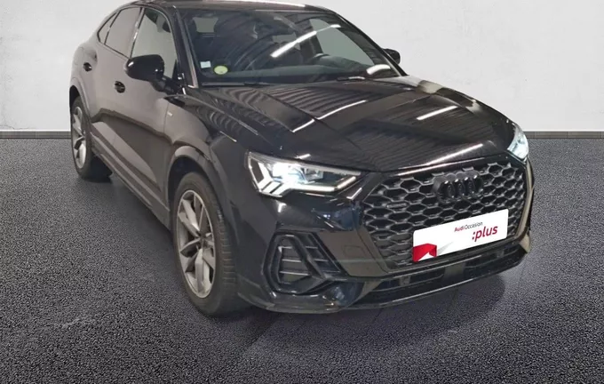 AUDI Q3 Sportback 40 TDI 200 ch S tronic 7 Quattro S Edition extérieur trois quart avant droit 2130081