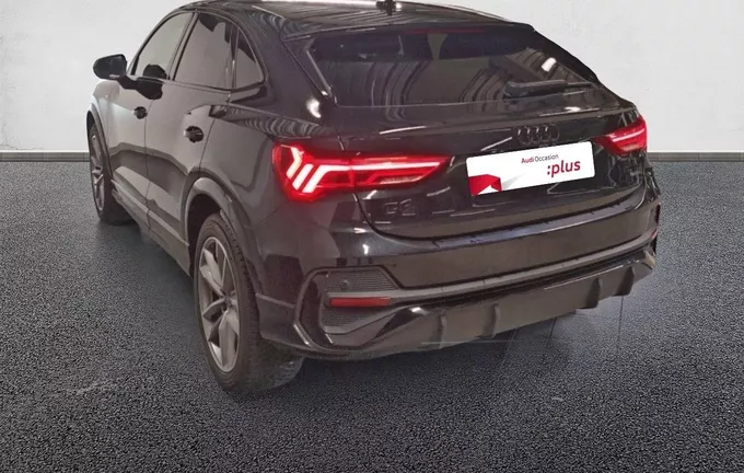 AUDI Q3 Sportback 40 TDI 200 ch S tronic 7 Quattro S Edition extérieur trois quart arrière gauche 2130081