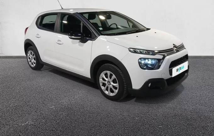 CITROEN C3 SOCIETE BLUEHDI 100 S&S BVM6 FEEL NAV extérieur trois quart avant droit 945604