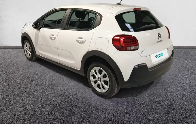 CITROEN C3 SOCIETE BLUEHDI 100 S&S BVM6 FEEL NAV extérieur trois quart arrière gauche 945604